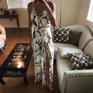 Lilyful tropical floral jumpsuit